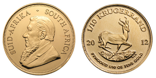 1/10th oz Krugerrand 14k Yellow Gold Coin Edge Coin Bezel Frame Mount Pendant 16.46mm x 1.19mm