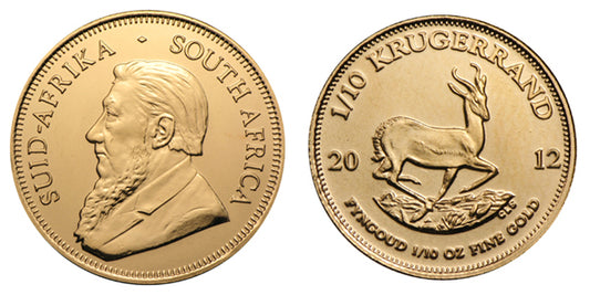 1/10th oz Krugerrand 14k Yellow Gold Coin Edge Coin Bezel Frame Mount Pendant 16.46mm x 1.19mm