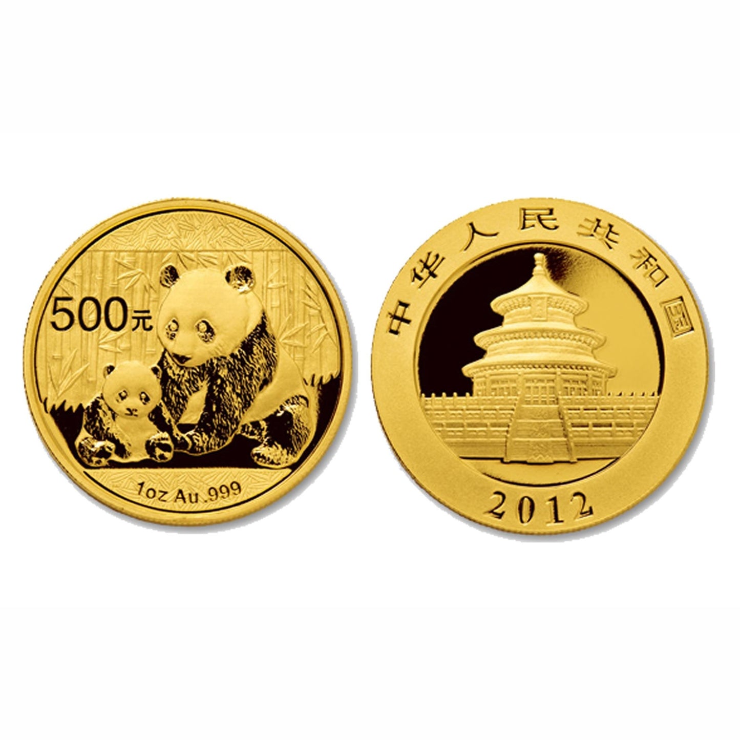 1 oz Gold Panda Coin Bezel Frame Mount Pendant 32.05mm x 2.70mm