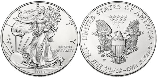 1 oz American Silver Eagle Silver Dollar Gold Filled Coin Edge Coin Bezel Frame Mount Pendant 40.60mm x 3.05mm