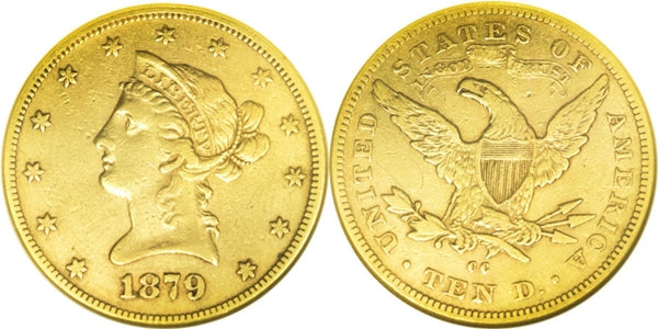 $10.00 Gold Indian 14k Yellow Gold Coin Edge Coin Bezel Frame Mount Pendant 26.91mm x 2.03mm