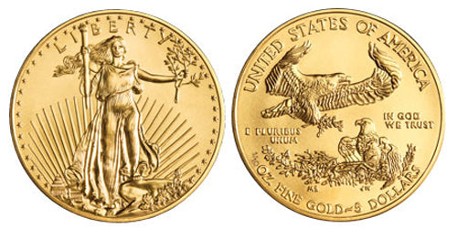 1/10th $5 Gold Eagle 14k Yellow Gold Diamond Cut Coin Bezel Frame Mount Pendant 16.50mm x 1.27mm