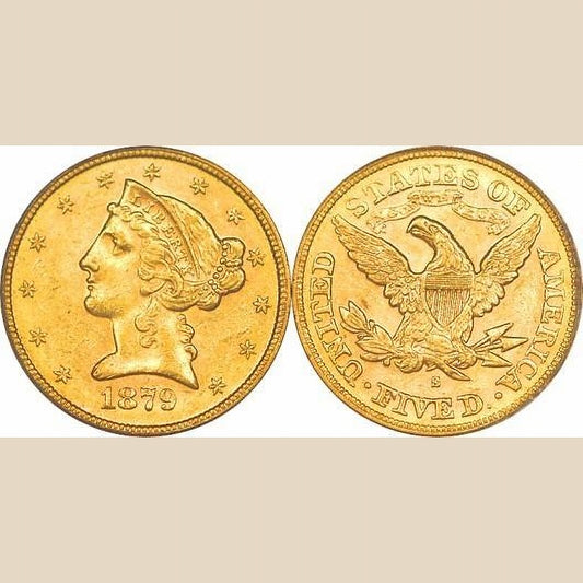 $5.00 Gold Liberty 24k Gold Coin Encased in a 14k Yellow Gold Coin Bezel Pendant