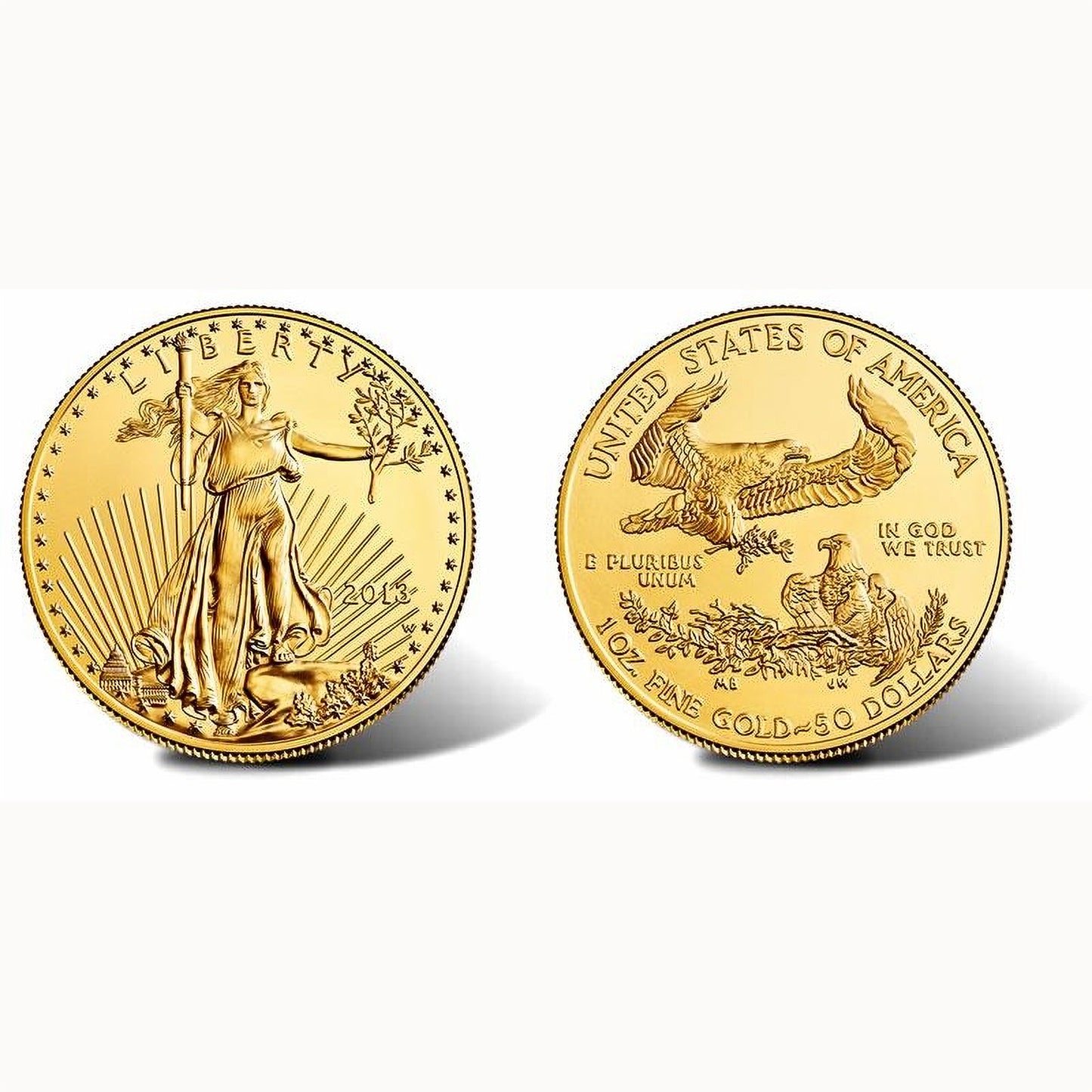 1 oz $50.00 Gold Eagle Coin Bezel Frame Mount Pendant 32.69mm x 2.84mm