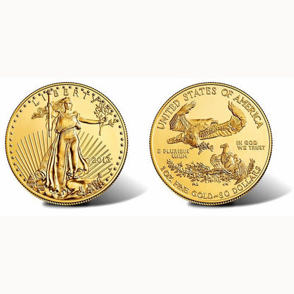 1 oz $50.00 Gold Eagle Coin Bezel Frame Mount Pendant 32.69mm x 2.84mm