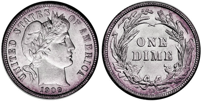 Mercury Dime Sterling Silver Rope Bezel Frame Mount Pendant 18.00mm x 1.20mm