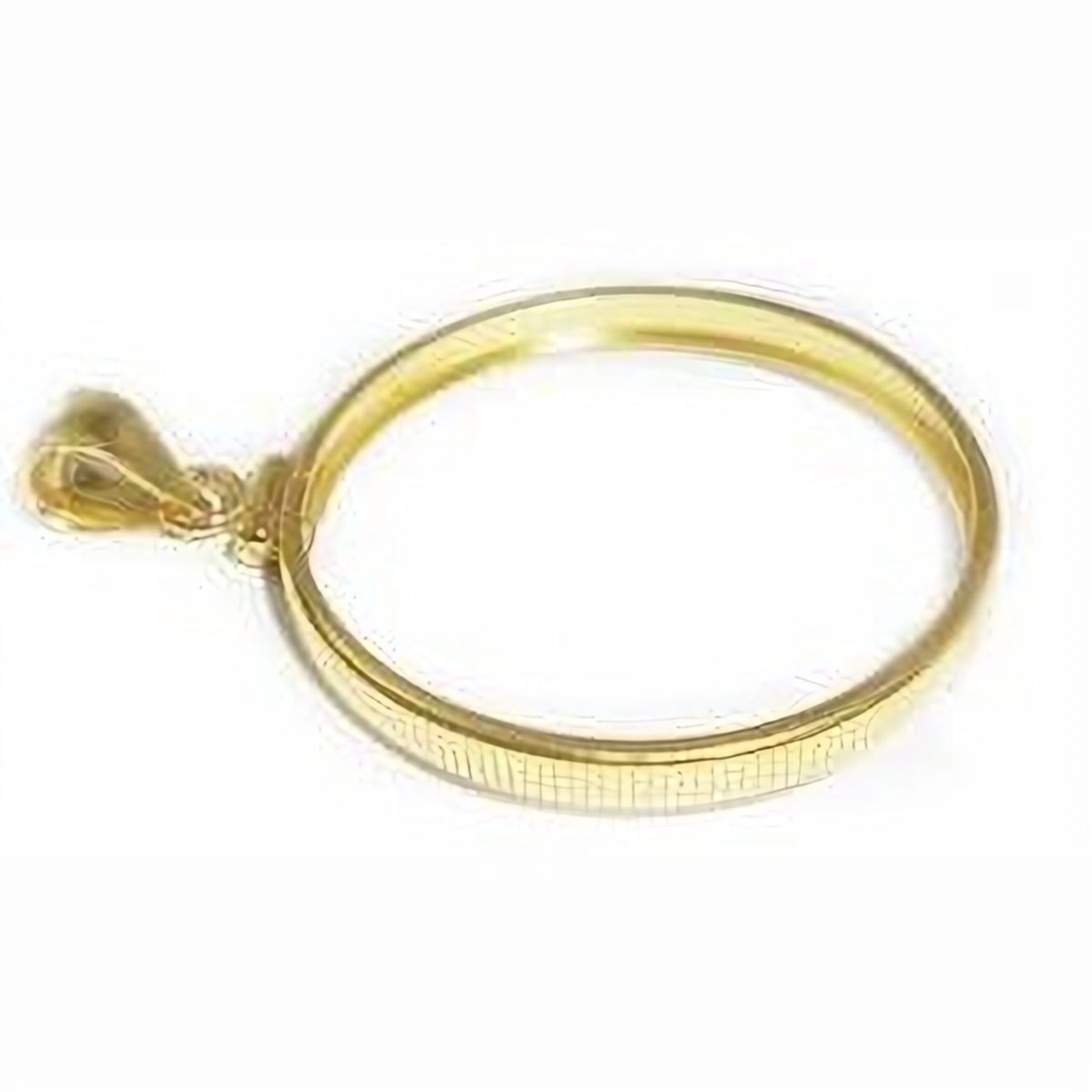 1 oz Gold Maple Leaf Coin Bezel Frame Mount Pendant 30.00mm x 2.79mm