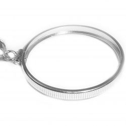 1/4 oz Krugerrand Gold Filled Coin Edge Coin Bezel Frame Mount Pendant 22.00mm x 1.83mm